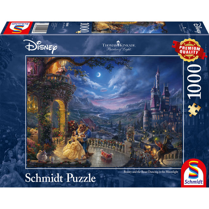 Schmidt Disney: Beauty and the Beast (1000 Stukjes)