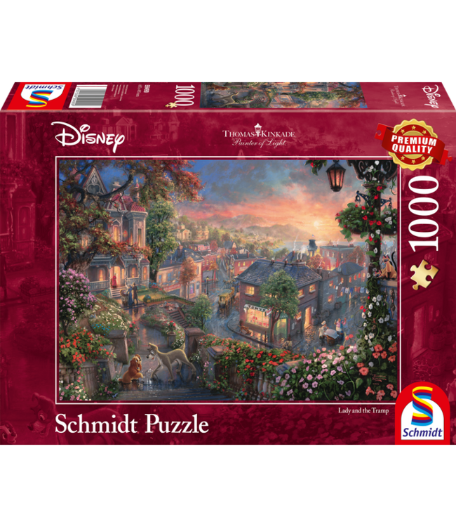 Disney: Lady and the Tramp (1000 Pieces)