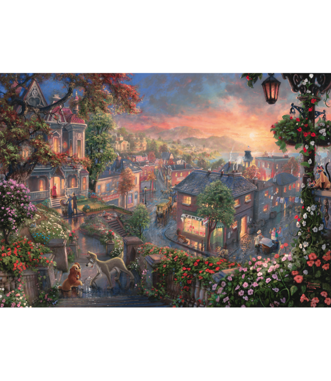 Disney: Lady and the Tramp (1000 Pieces)