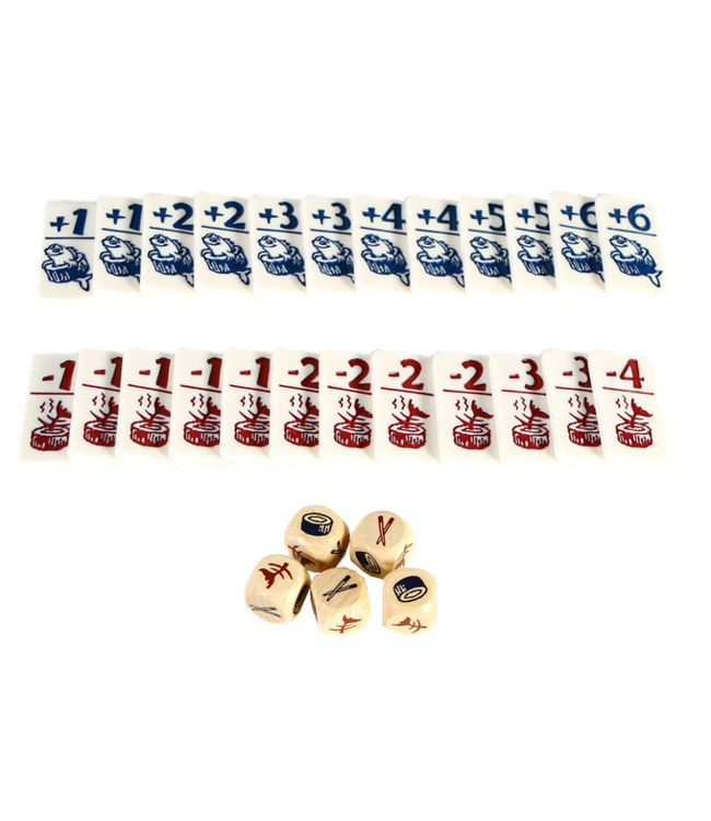 Geharrewar in de Sushibar (Oude Versie) (NL) - Dicegame