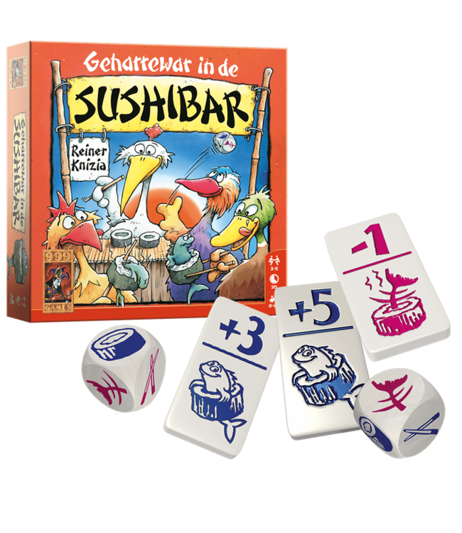 Geharrewar in de Sushibar (NL) - Dobbelspel