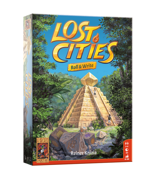 999 Games Lost Cities: Roll & Write (NL)