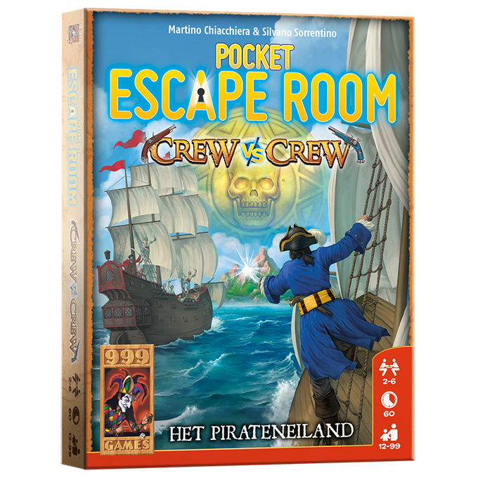 999 Games Pocket Escape Room: Crew vs Crew (NL)