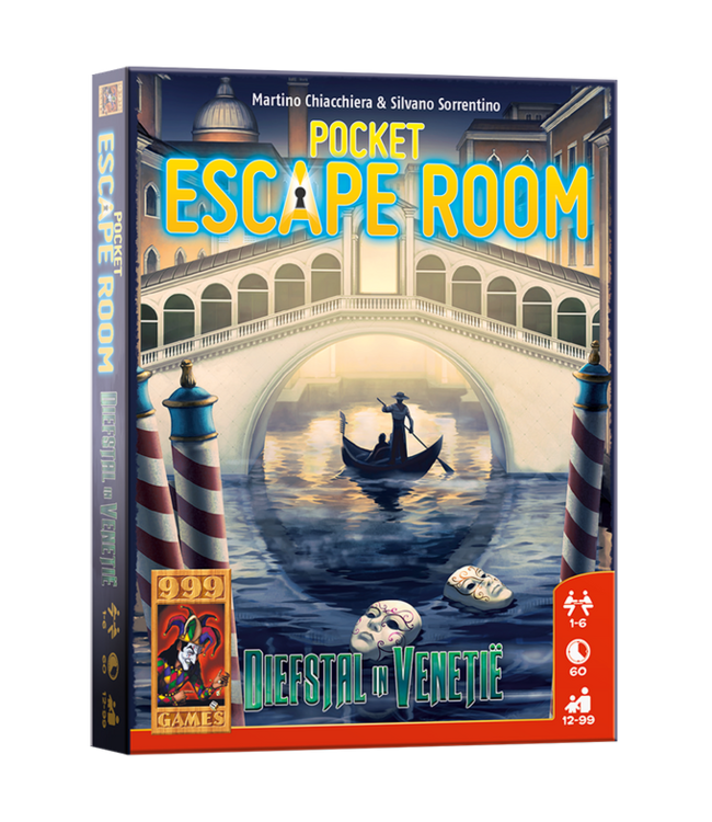 999 Games Pocket Escape Room: Diefstal in Venetië (NL)