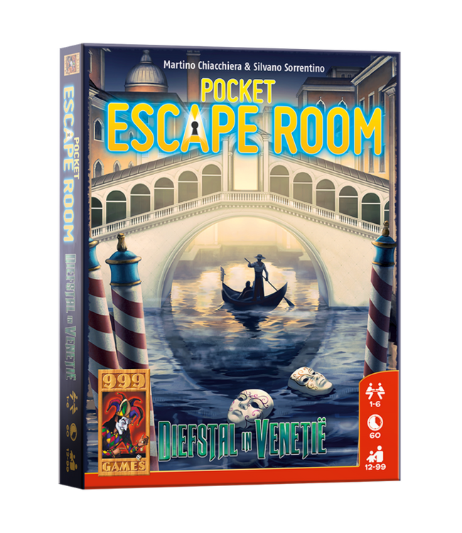 Pocket Escape Room: Diefstal in Venetië (NL) - Escape room