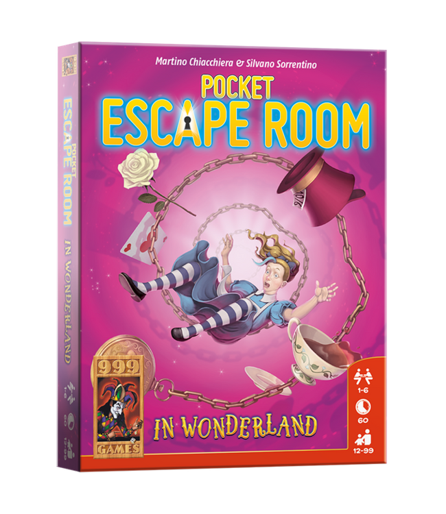 999 Games Pocket Escape Room: In Wonderland (NL)