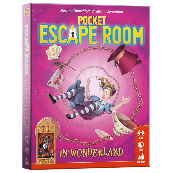 999 Games Pocket Escape Room: In Wonderland (NL)