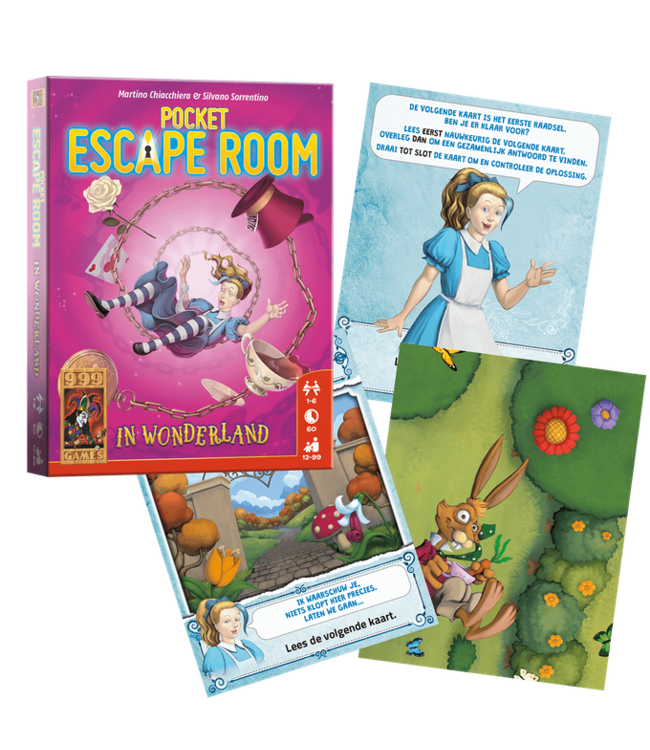 Pocket Escape Room: In Wonderland (NL) - Escape room