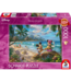 Schmidt Disney: Mickey & Minnie in Hawaii (1000 Stukjes)
