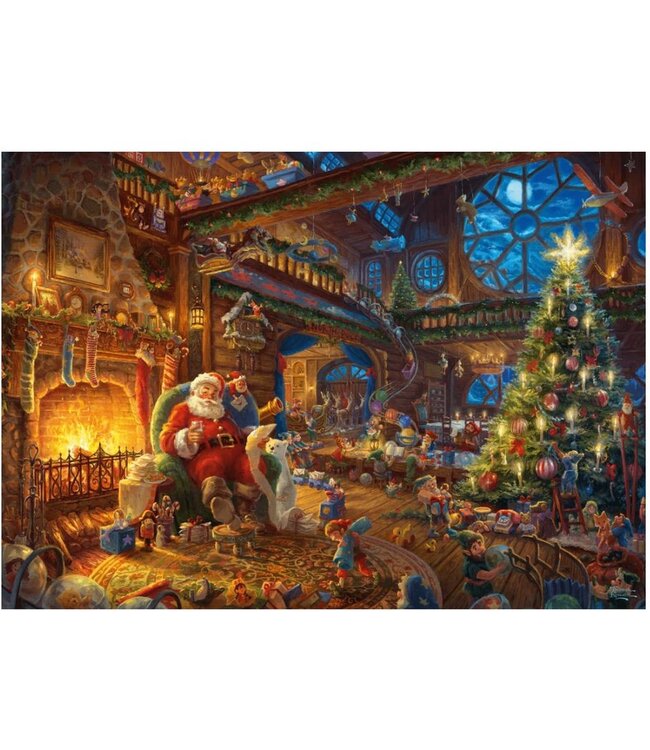 Santa Claus and his elves (1000 Teile)