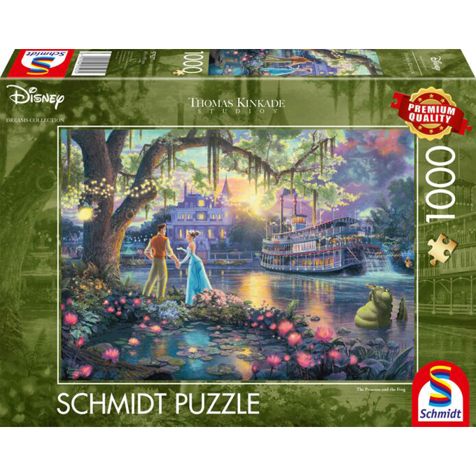 Schmidt Disney: The Princess and the Frog (1000 Stukjes)