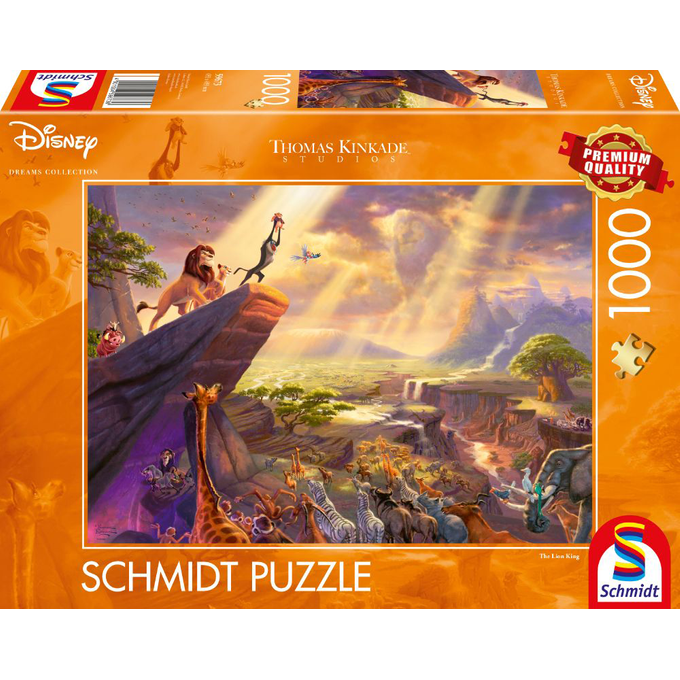 Schmidt Disney: The Lion King (1000 Stukjes)