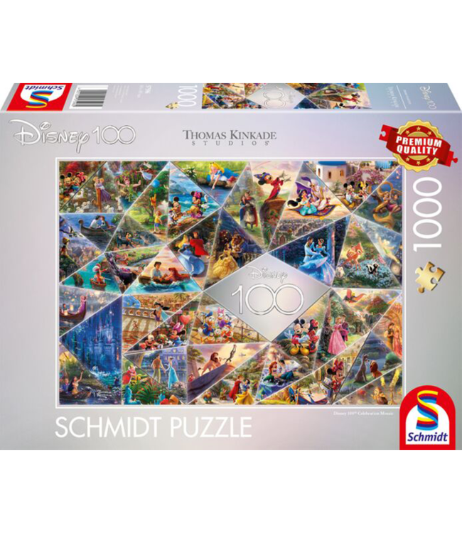 Disney 100 Jaar Mozaïek (1000 Stukjes)