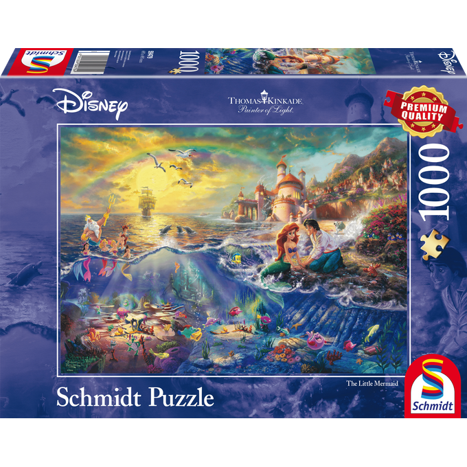 Schmidt Disney: The Little Mermaid, Ariël (1000 Stukjes)