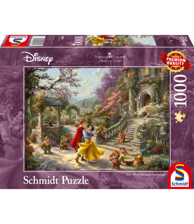 Schmidt Disney: Sneeuwwitje - Dansen met de Prins (1000 Pieces)