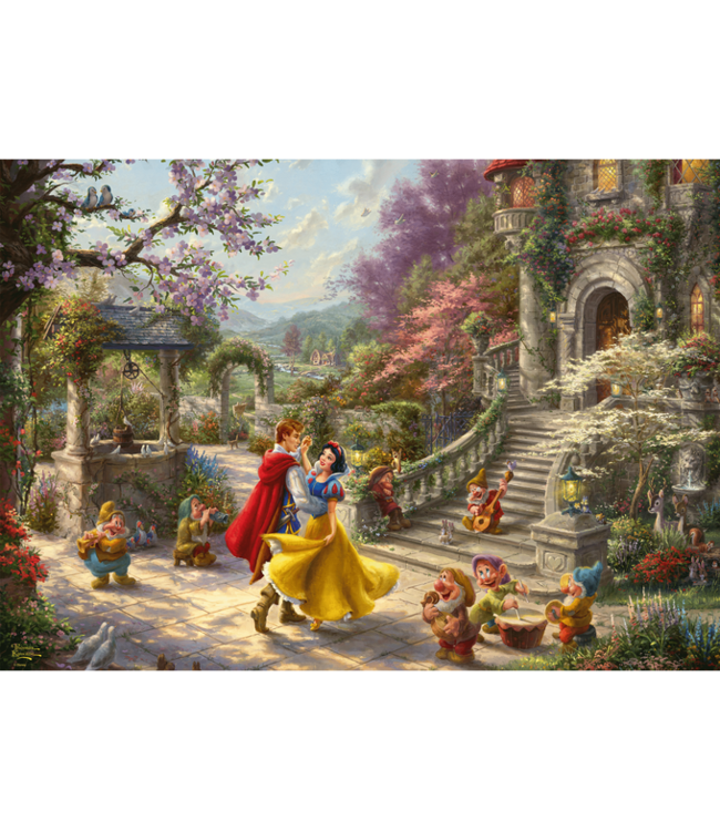 Disney: Sneeuwwitje - Dansen met de Prins (1000 Stukjes)