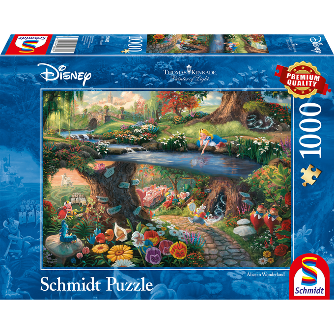 Schmidt Disney: Alice in Wonderland (1000 Stukjes)