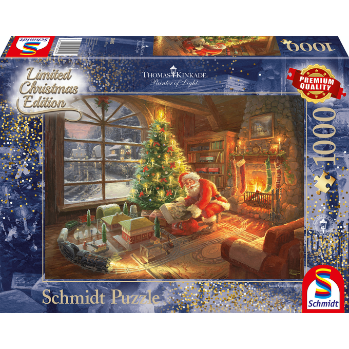 Schmidt Santa Claus is Here (1000 Stukjes) afbeelding