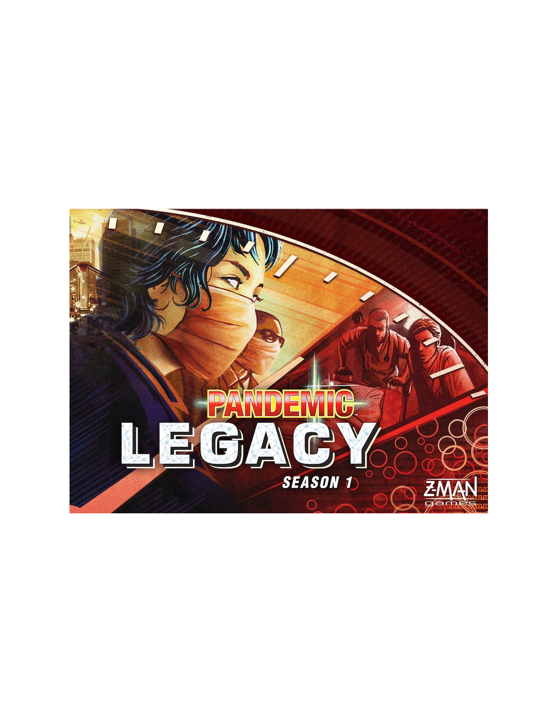 Z-Man Games Pandemic: Legacy Red Season 1 (ENG)