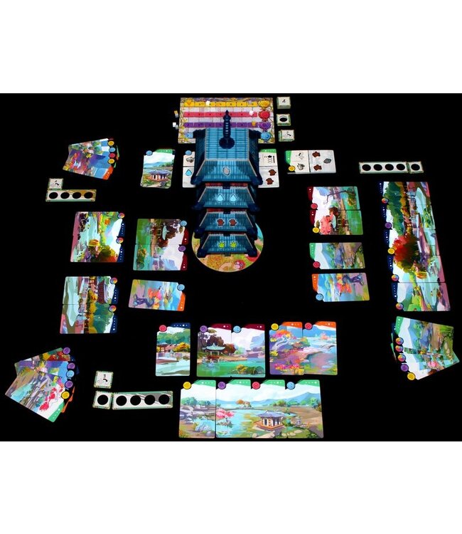 Four Gardens (ENG) - Brettspiel