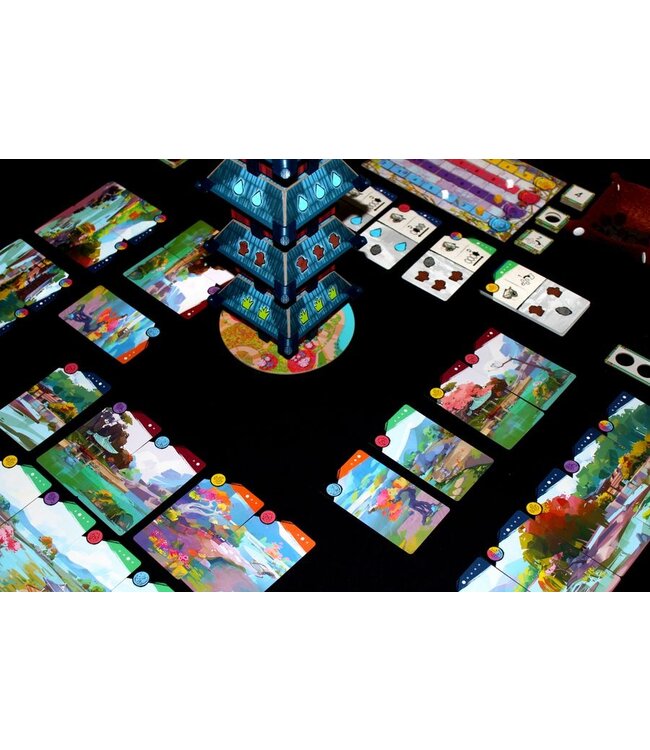 Four Gardens (ENG) - Brettspiel