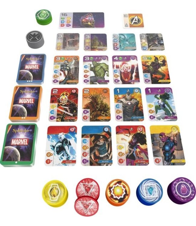Splendor Marvel (ENG) - Brettspiel