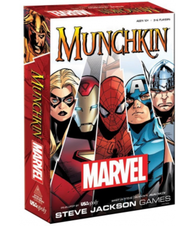 Munchkin Marvel (ENG) - Kartenspiel