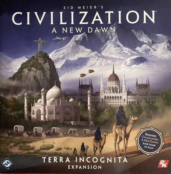 Fantasy Flight Games Civilization : A New Dawn - Terra Incognita (ENG) afbeelding