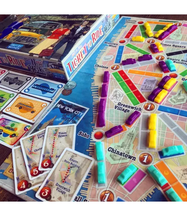 Ticket to Ride: New York (NL) - Boardgame