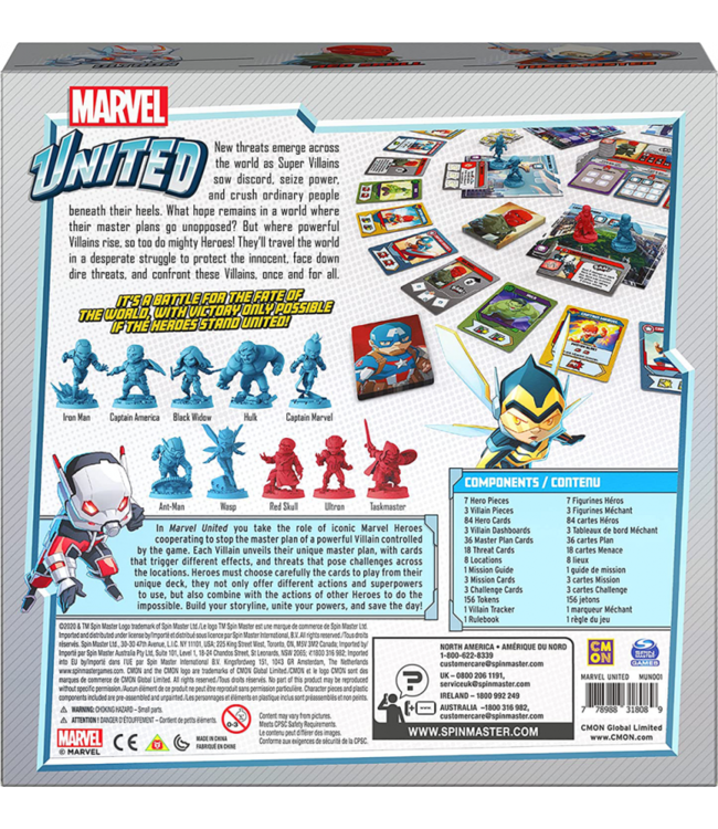 Marvel United: Base Game (ENG) - Brettspiel