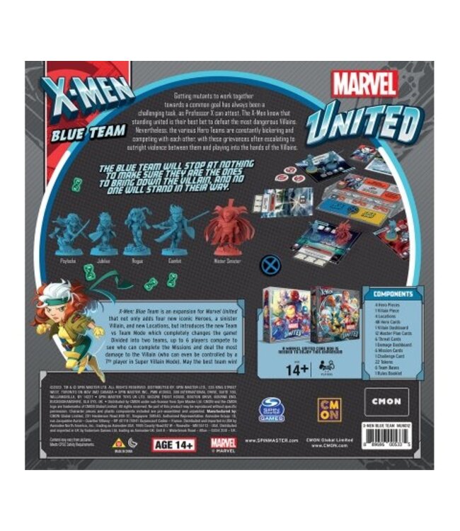 Marvel United: X-Men Blue Team Expansion (ENG) - Boardgame