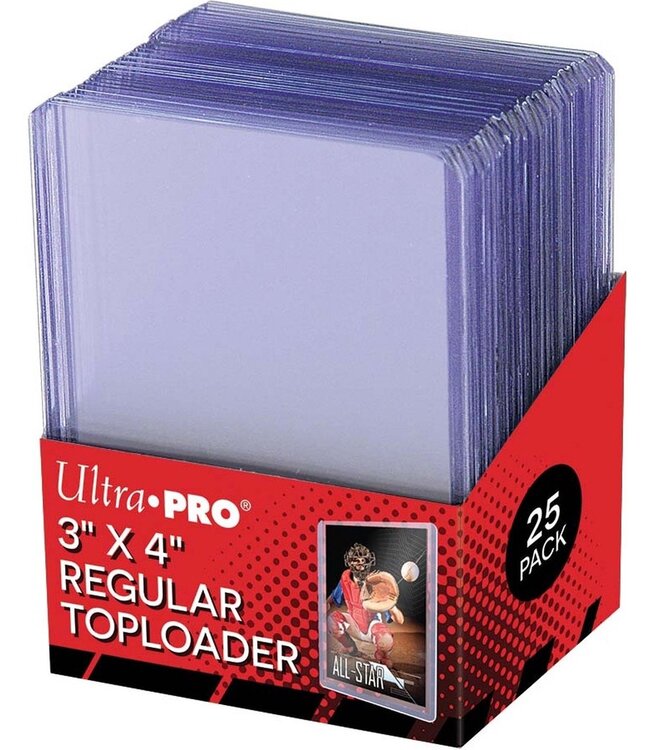 Ultra Pro Regular Toploader (25 Stücke)