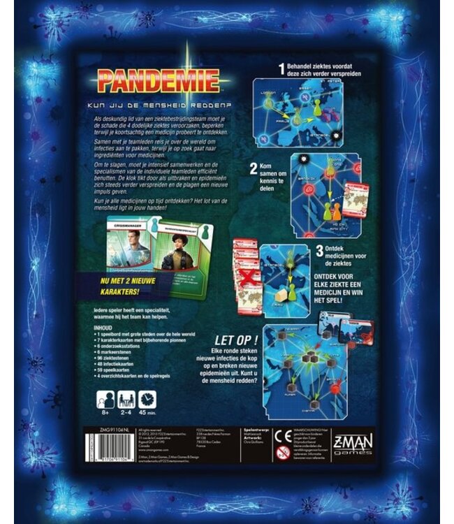 Pandemic (NL) - Bordspel