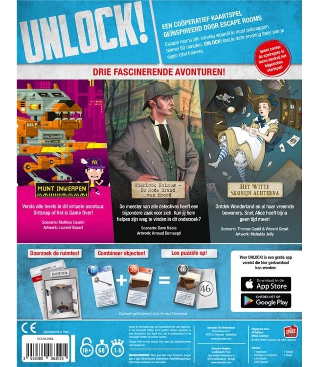 Unlock! 5: Heldhaftige Avonturen (NL) - Escape room