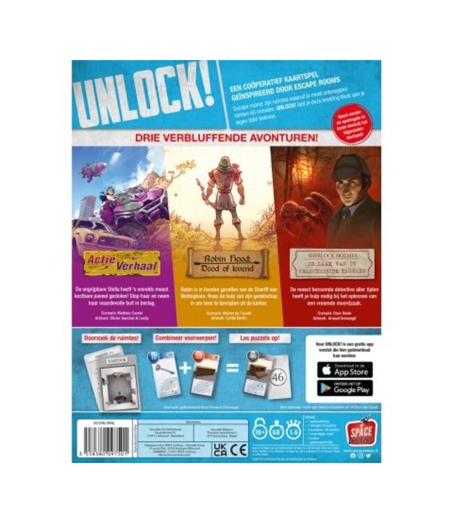 Unlock! 9: Legendarische Avonturen (NL) - Escape room