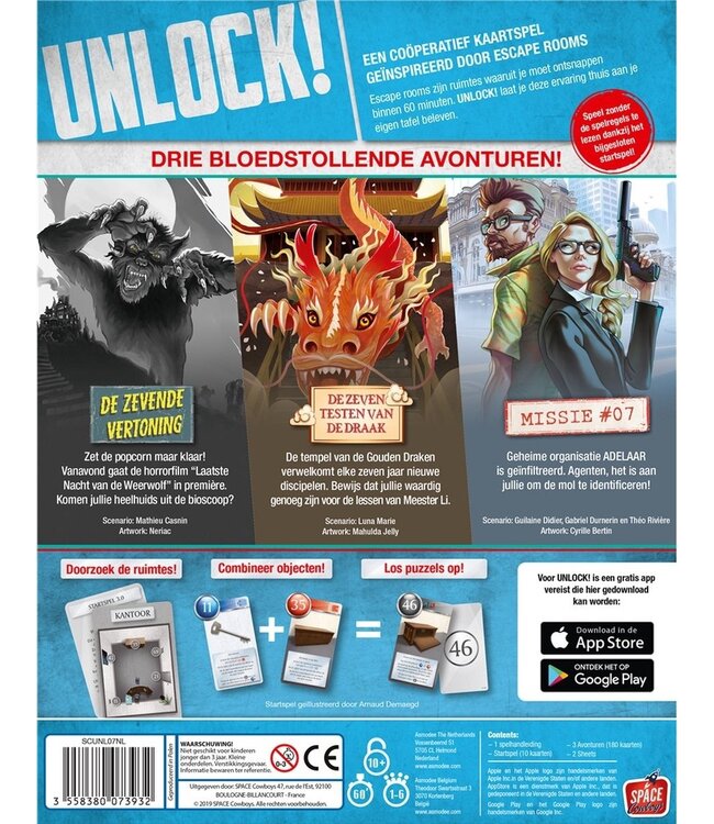 Unlock! 7: Epische Avonturen (NL) - Escape room