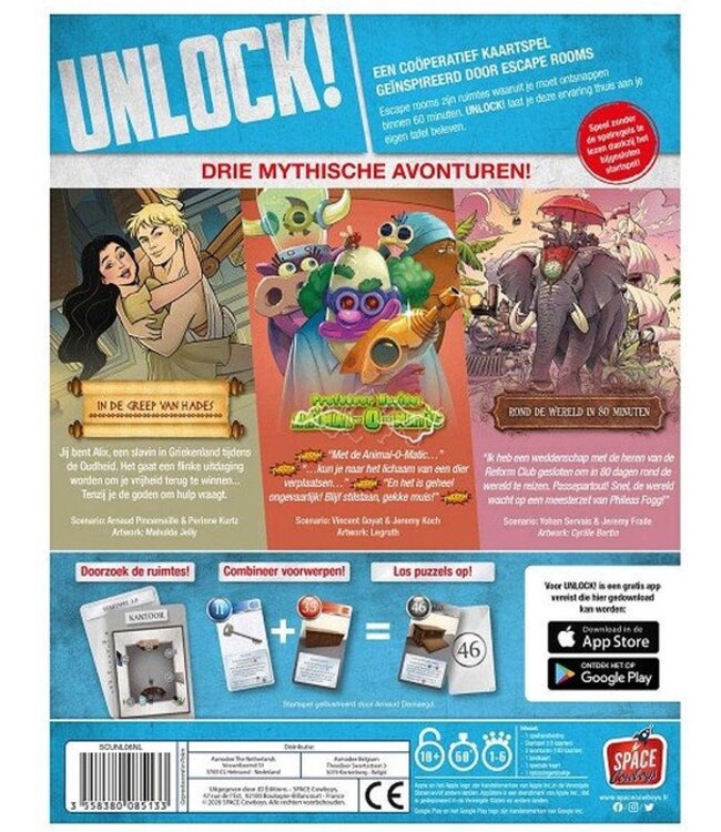 Unlock! 8: Mythische Avonturen (NL) - Escape room