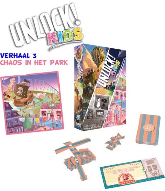 Unlock! Kids: Avonturen van Detectives (NL) - Escape room