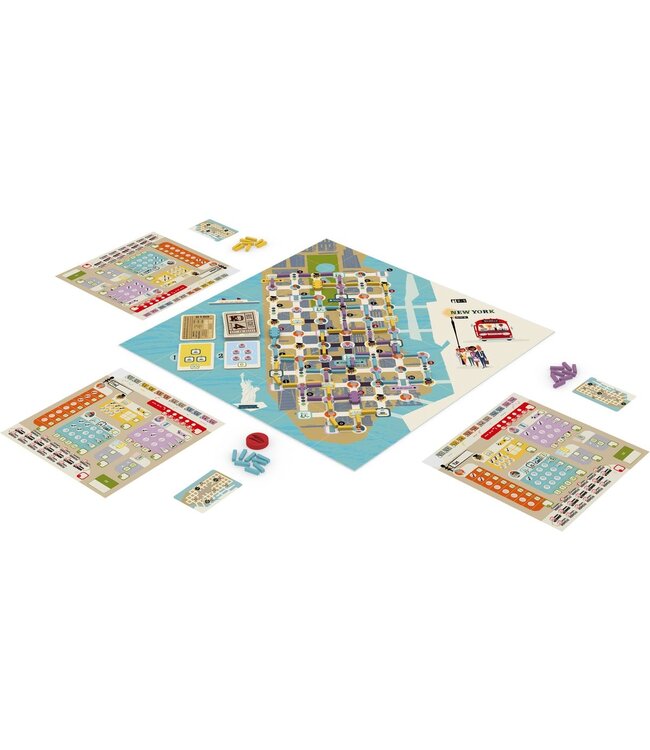 Get On Board: New York & London (NL) - Brettspiel