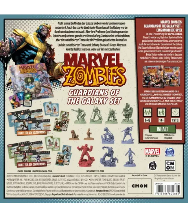 Marvel Zombies: Guardians of the Galaxy (ENG) - Bordspel