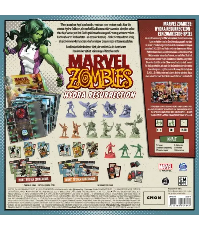 Marvel Zombies: Hydra Resurrection (ENG) - Bordspel