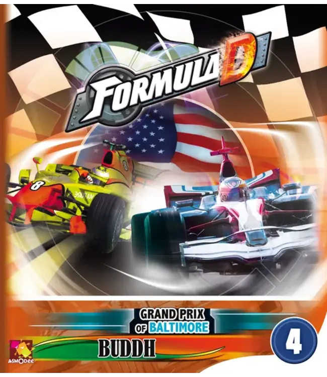 Formula D: Circuits 4 – Grand Prix of Baltimore/Buddh  Expansion (ENG) - Boardgame