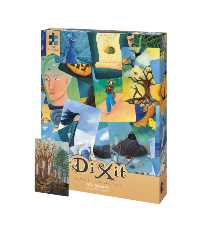 Dixit Puzzel: Blue Mishmash (1000 Stukjes)
