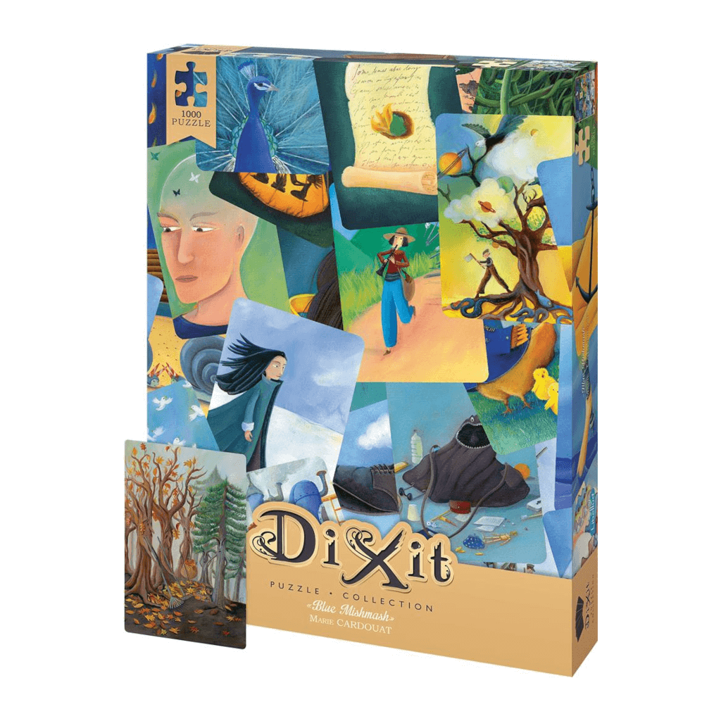 Libellud Dixit Puzzel: Blue Mishmash (1000 Stukjes)