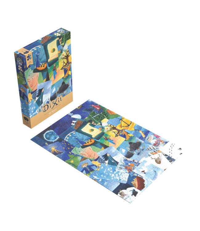 Dixit Puzzel: Blue Mishmash (1000 Pieces)