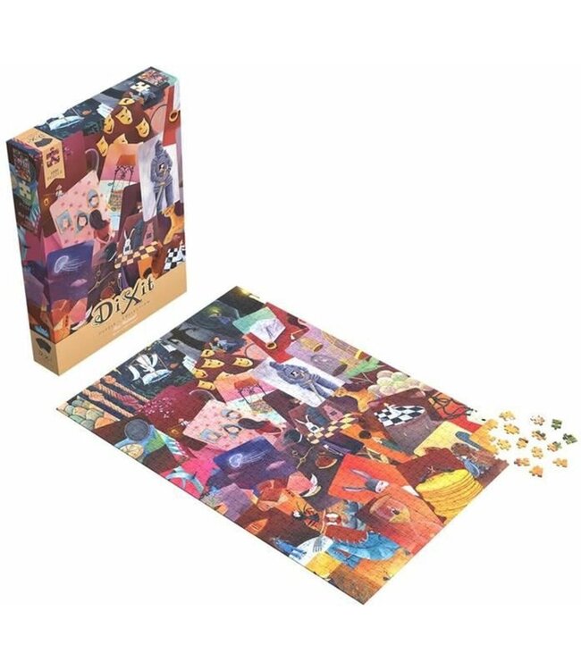 Dixit Puzzel: Red Mishmash (1000 Pieces)
