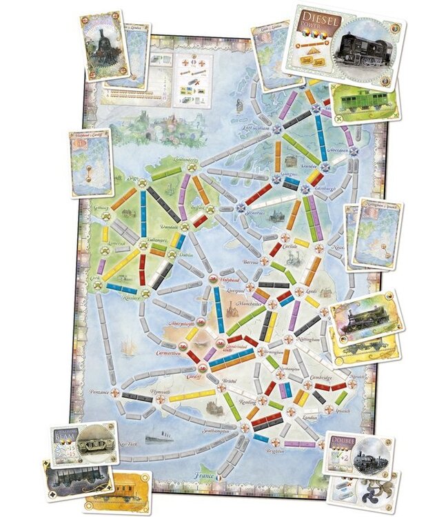 Ticket to Ride: UK/Pennsylvania (NL) - Brettspiel