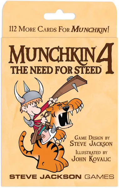 Steve Jackson Games Munchkin 4: The Need for Steed (ENG)