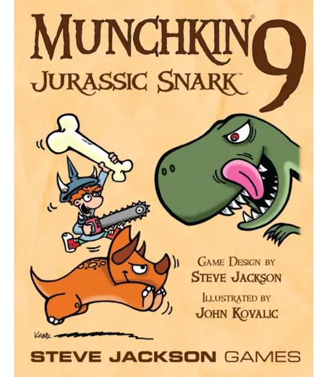 Munchkin 9: Jurassic Snark (ENG) - Cardgame