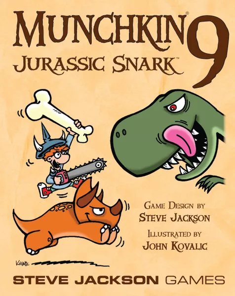 Steve Jackson Games Munchkin 9: Jurassic Snark (ENG)